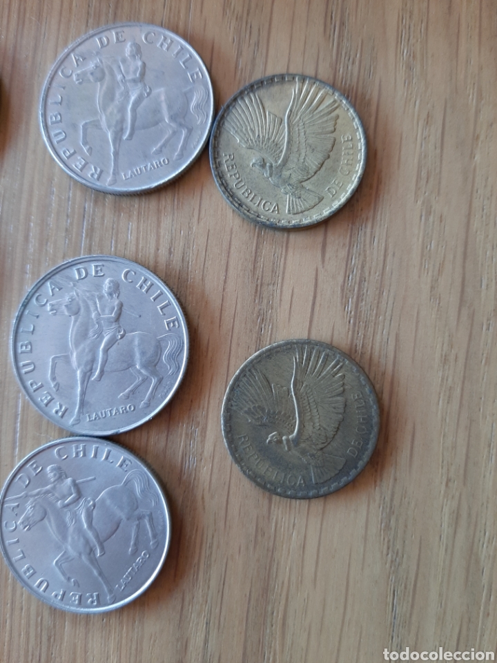 Monedas antiguas de Am&eacute;rica: 25 MONEDAS CHILE - Foto 7