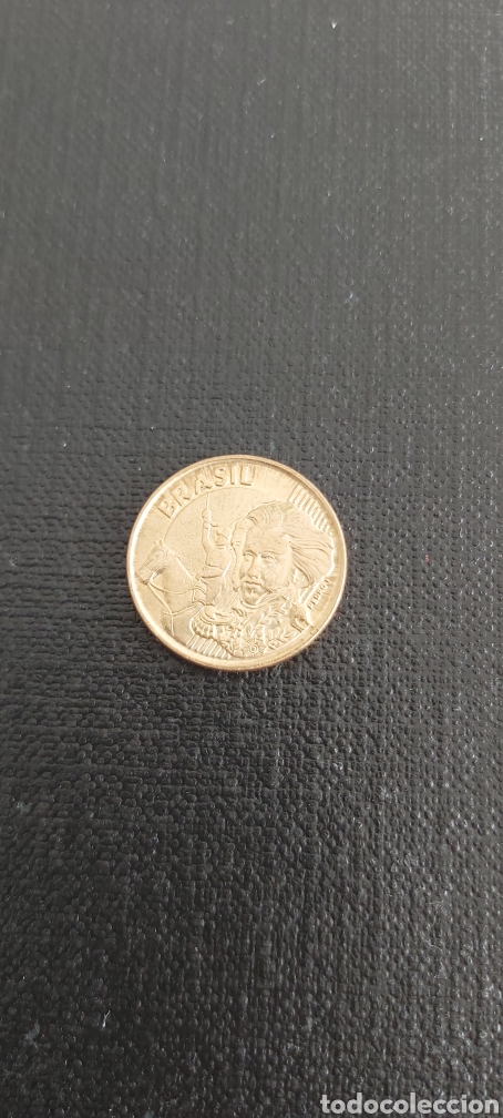 Monedas antiguas de Am&eacute;rica: Moneda de brasil a&ntilde;o 2000 - Foto 2