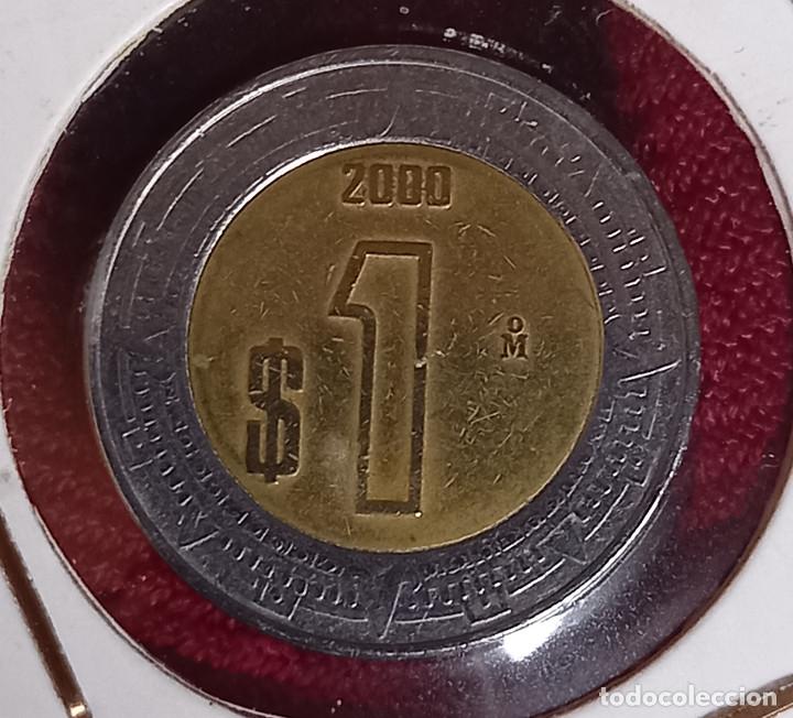 Monedas antiguas de Am&eacute;rica: MONEDA DE 1 PESO MEXICANO DE 2000 - Foto 1