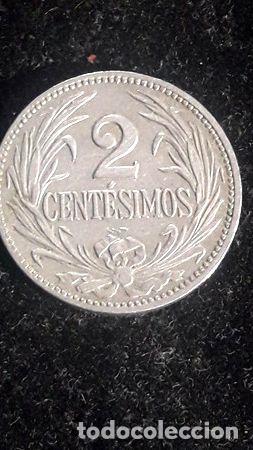 Monedas antiguas de Am&eacute;rica: moneda uruguay 2 centesimos 1924 ref p713 - Foto 1