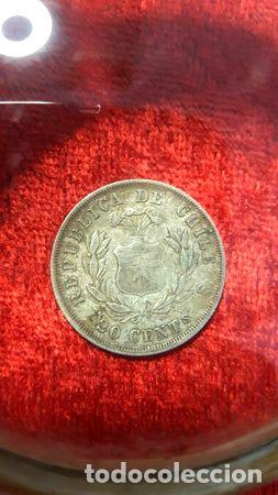Monedas antiguas de Am&eacute;rica: moneda chile ano 1878 cod 31920 - Foto 1