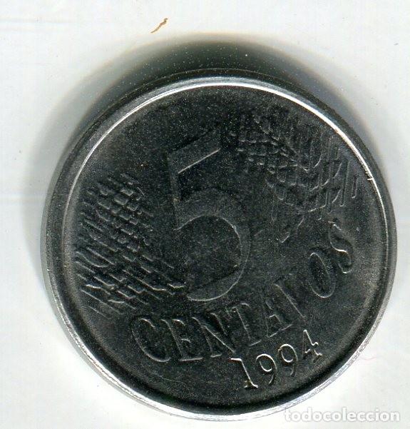 Monedas antiguas de Am&eacute;rica: BRASIL 5 (CINCO) CENTAVOS A&Ntilde;O 1994 - Foto 2