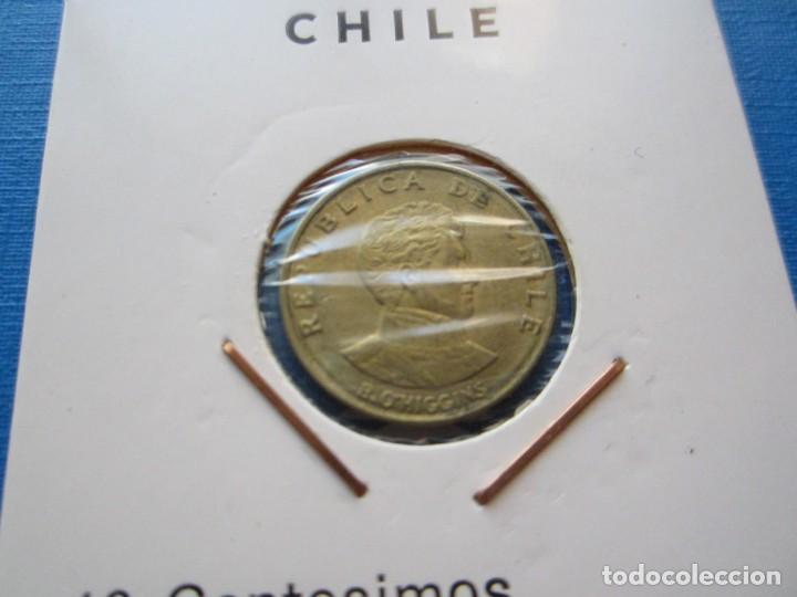 Monedas antiguas de Am&eacute;rica: moneda de Chile de 10 Centesimos de 1971 - Foto 1