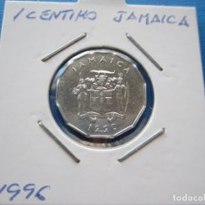 Monedas antiguas de América: MONEDA DE JAMAICA DE 1 CENT DE 1996 SC RARA
