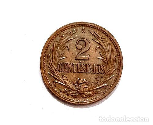 Monedas antiguas de Am&eacute;rica: 2 centesimos moneda uruguay 1948 - Foto 1