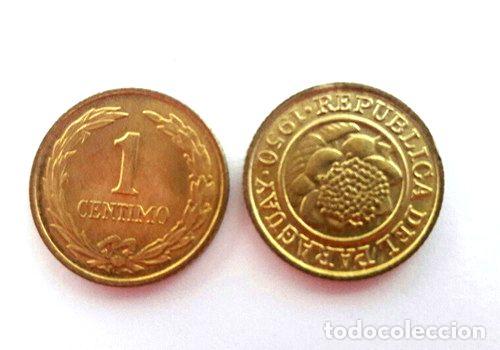 Monedas antiguas de Am&eacute;rica: moneda paraguay 1 centimo 1950 - Foto 1