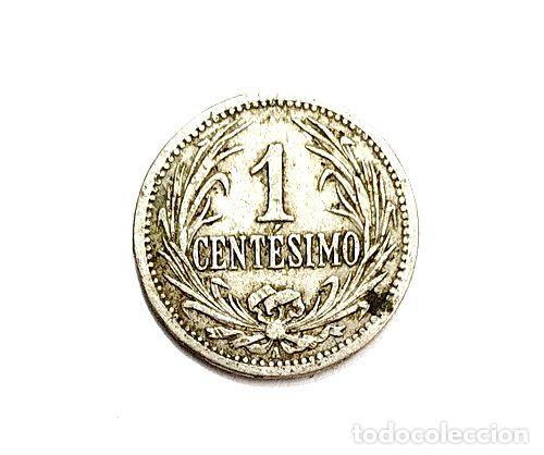 Monedas antiguas de Am&eacute;rica: moneda uruguay 1 centesimo 1909 - Foto 1