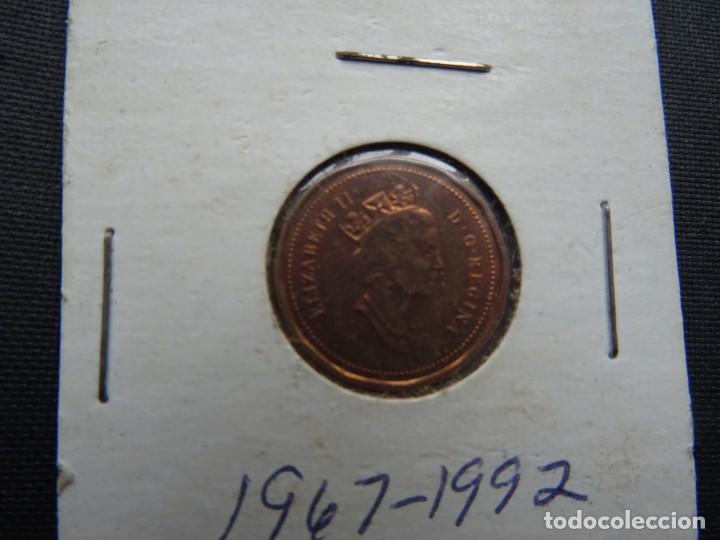 Monedas antiguas de Am&eacute;rica: CANADA 1 CENT 1967-1992 - Foto 2