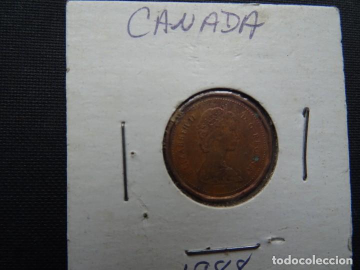 Monedas antiguas de Am&eacute;rica: CANADA 1 CENT 1988 - Foto 2