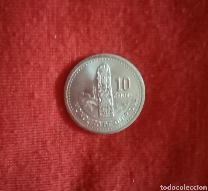 Monedas antiguas de Am&eacute;rica: 1995 Moneda de Guatemala 10 centavos - Foto 2
