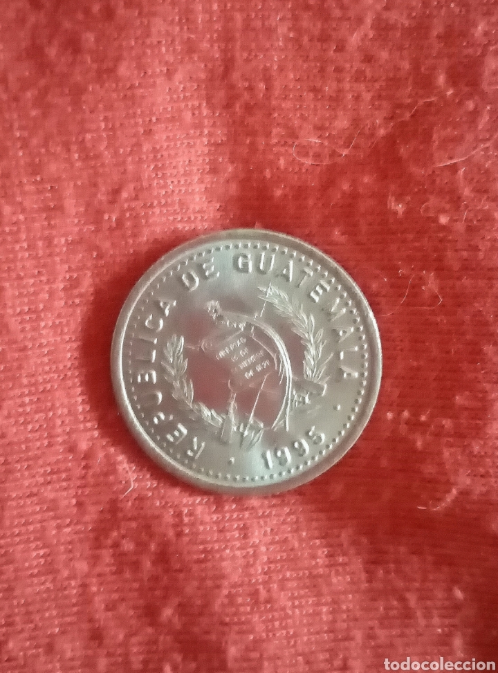 Monedas antiguas de Am&eacute;rica: 1995 Moneda de Guatemala 10 centavos - Foto 3