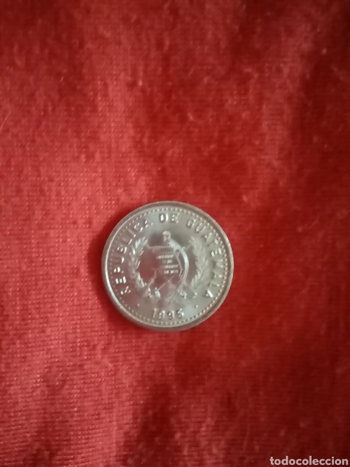 Monedas antiguas de Am&eacute;rica: 1995 Moneda de Guatemala 10 centavos - Foto 4