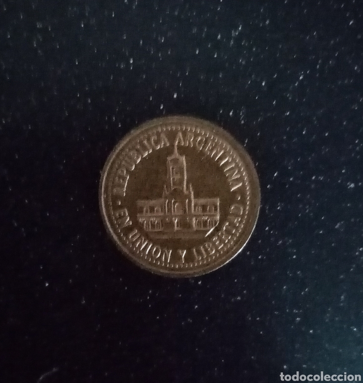 Monedas antiguas de Am&eacute;rica: 1993 Moneda de Argentina de 25 centavos - Foto 2