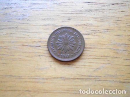 Monedas antiguas de Am&eacute;rica: moneda uruguay 2 centesimos 1948 - Foto 1