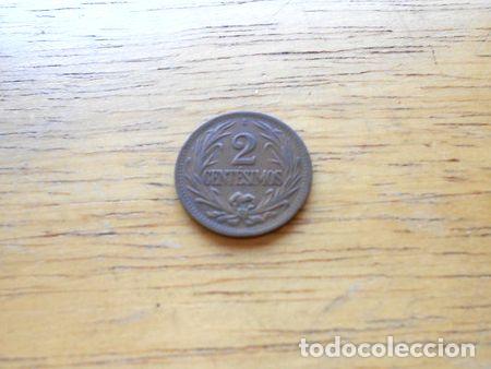 Monedas antiguas de Am&eacute;rica: moneda uruguay 2 centesimos 1949 - Foto 1