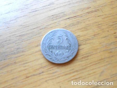 Monedas antiguas de Am&eacute;rica: moneda uruguay 5 centavos 1924 - Foto 1