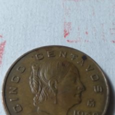 Monedas antiguas de América: 5 CENTAVOS MÉXICO 1969. Lote 279512393
