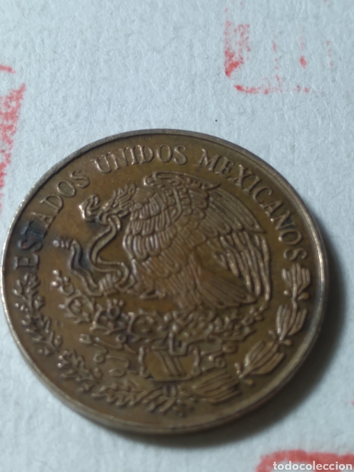 Monedas antiguas de Am&eacute;rica: 5 centavos M&eacute;xico 1973 - Foto 2
