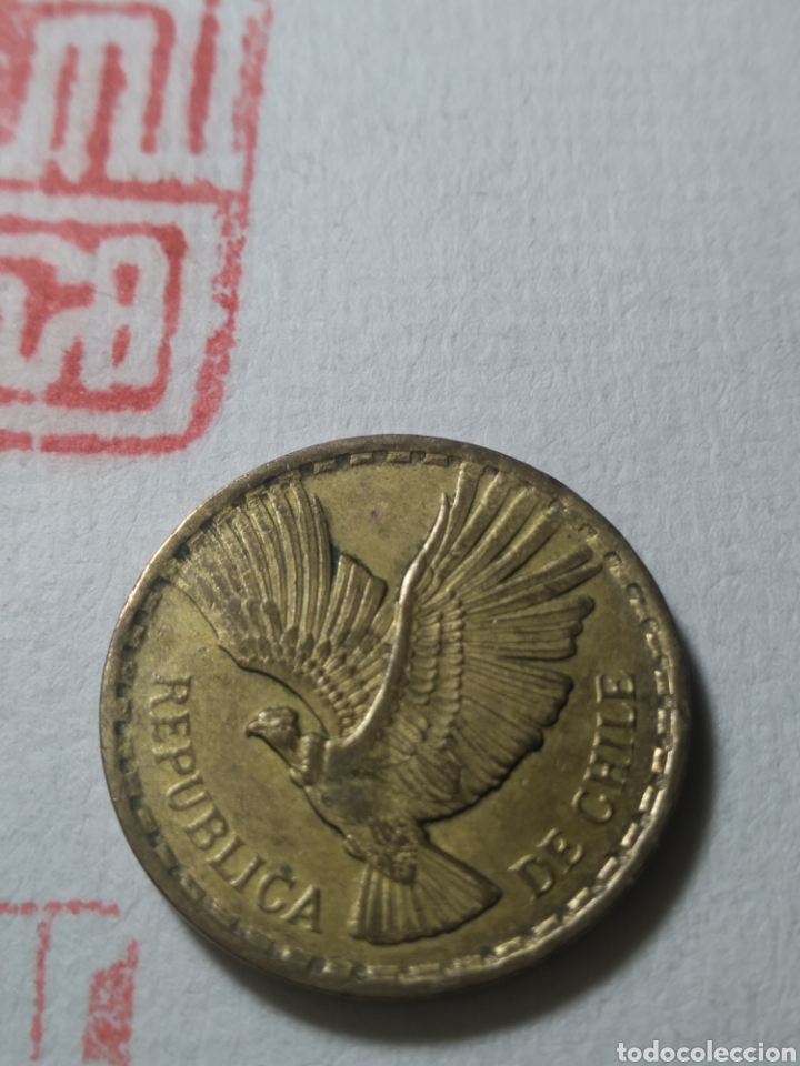 Monedas antiguas de Am&eacute;rica: 2 cent&eacute;simos Chile 1967 - Foto 2
