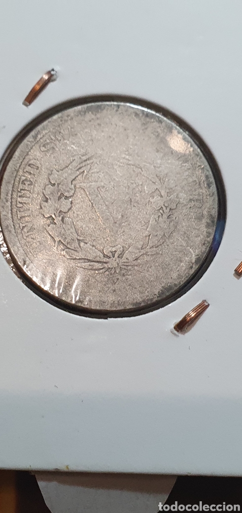 Monedas antiguas de Am&eacute;rica: Usa 5 centavos 1903 - Foto 2