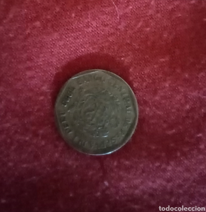 Monedas antiguas de Am&eacute;rica: 1993 Moneda de Per&uacute; 5 c&eacute;ntimos - Foto 2