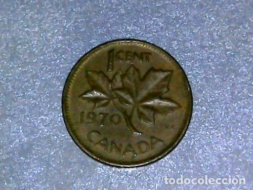 Monedas antiguas de Am&eacute;rica: canada moneda de 1 cent 1970 km 591 - Foto 1