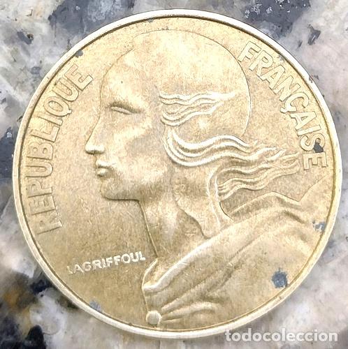 Monedas antiguas de Am&eacute;rica: moneda 20 centimos francia 1986 - Foto 1