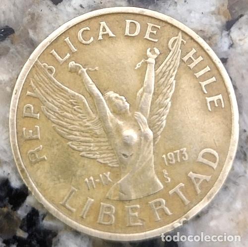 Monedas antiguas de Am&eacute;rica: moneda 10 pesos 1982 chile - Foto 1