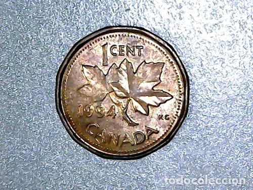 Monedas antiguas de Am&eacute;rica: canada moneda de 1 cent 1994 km 181 - Foto 1