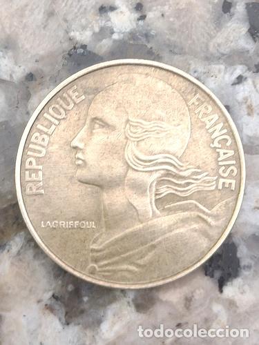 Monedas antiguas de Am&eacute;rica: moneda 20 centimos francia 1974 - Foto 1