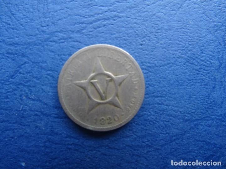 Monedas antiguas de Am&eacute;rica: CUBA 5 CENTAVOS 1920 - Foto 1