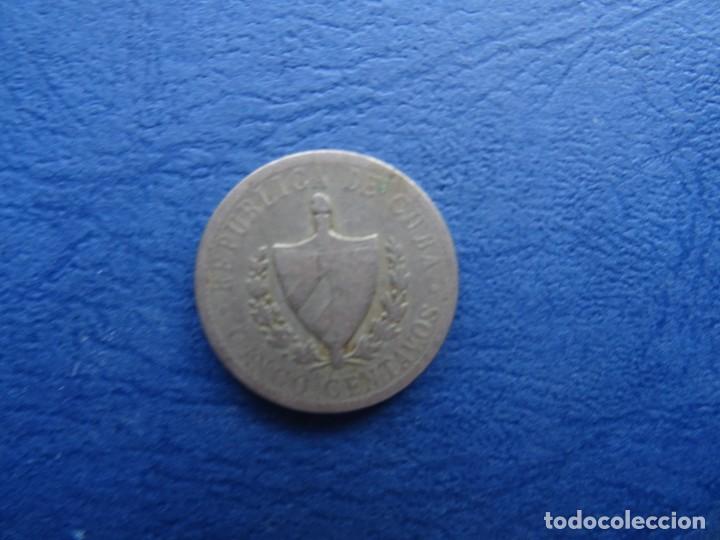 Monedas antiguas de Am&eacute;rica: CUBA 5 CENTAVOS 1920 - Foto 2