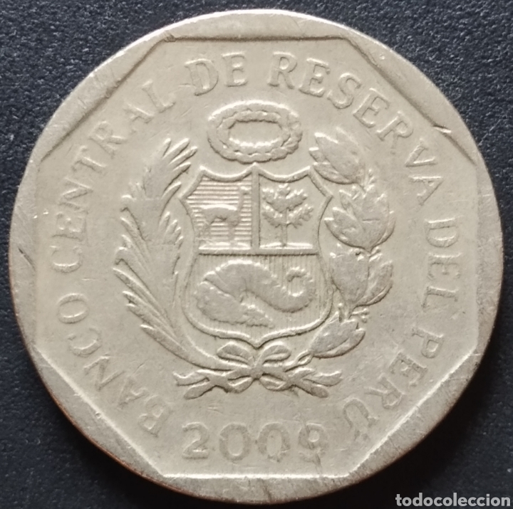 Monedas antiguas de Am&eacute;rica: MONEDA - PER&Uacute; 50 CENTIMOS 2009 - Foto 2