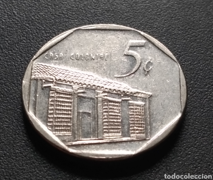 Monedas antiguas de Am&eacute;rica: MONEDA - CUBA 5 CENTAVOS 1996 - Foto 3