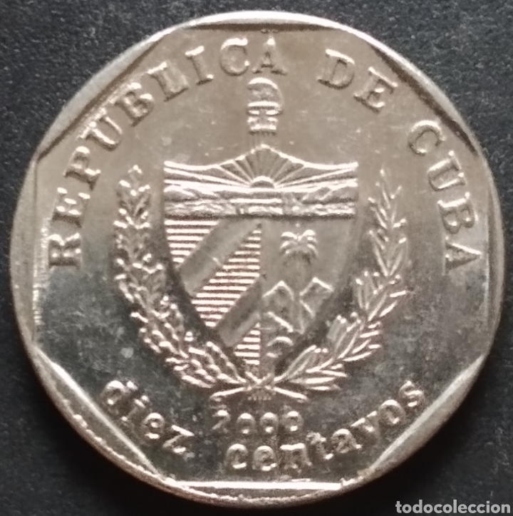 Monedas antiguas de Am&eacute;rica: MONEDA - CUBA 10 CENTAVOS 2000 - Foto 2