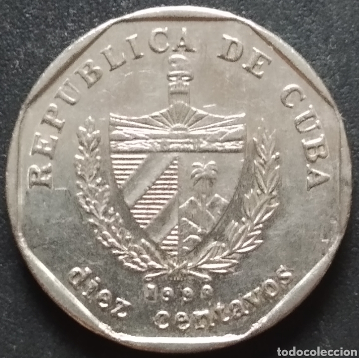 Monedas antiguas de Am&eacute;rica: MONEDA - CUBA 10 CENTAVOS 1999 - Foto 2