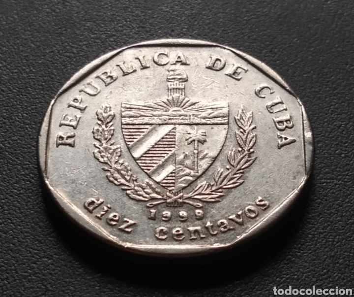 Monedas antiguas de Am&eacute;rica: MONEDA - CUBA 10 CENTAVOS 1999 - Foto 4