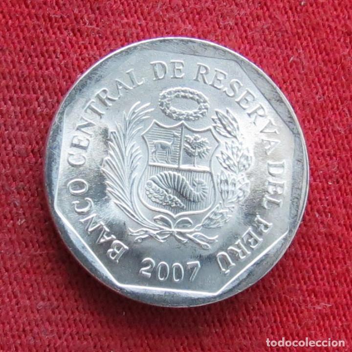 Monedas antiguas de Am&eacute;rica: Peru 5 centimos 2007 unc - Foto 2