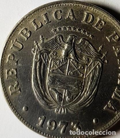 Monedas antiguas de Am&eacute;rica: moneda de panama 5 centesimos del ano 1973 - Foto 1
