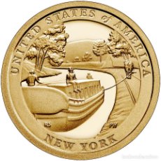 Monedas antiguas de América: USA: 1 DOLAR 2021 D INNOVACIÓN - CANAL ERIE - NUEVA YORK. Lote 307883998