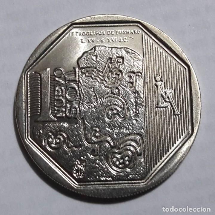 Monedas antiguas de Am&eacute;rica: PERU 1 SOL 2015 PUSCHARO - Foto 1