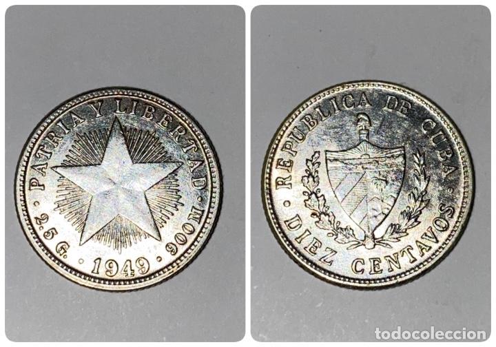 Monedas antiguas de América: MONEDA. CUBA. DIEZ CENTAVOS. 1949. VER FOTOS - Foto 1 - 287207618