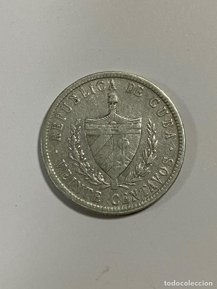Monedas antiguas de América: MONEDA. CUBA. 20 CENTAVOS. 1949. VER FOTOS - Foto 3 - 287209493