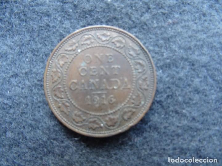 Monedas antiguas de Am&eacute;rica: CANADA 1 CENT 1916 - Foto 2