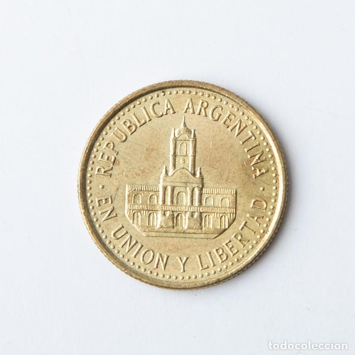 Monedas antiguas de Am&eacute;rica: 25 centavos 2010 Argentina - Foto 2
