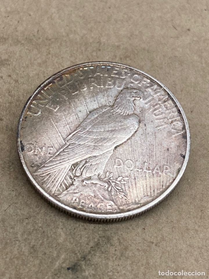 Monedas antiguas de Am&eacute;rica: Moneda de plata One Dollar 1922 - Foto 2