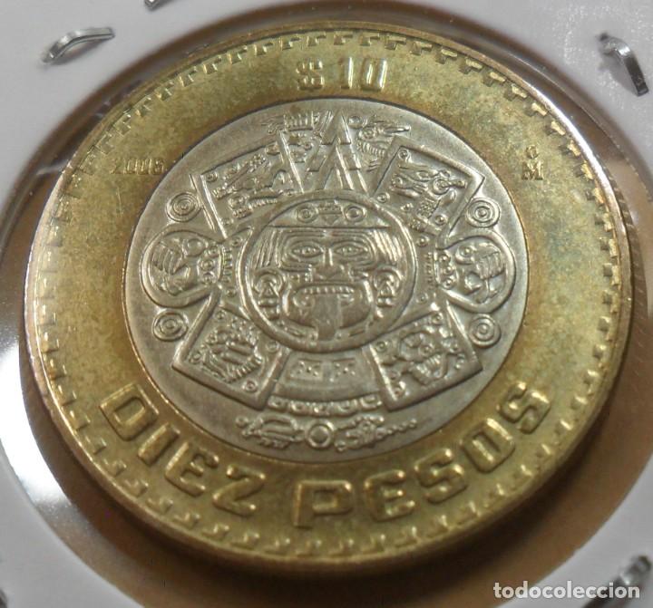 Monedas antiguas de Am&eacute;rica: MEXICO - 10 PESOS - 2008 - Foto 2