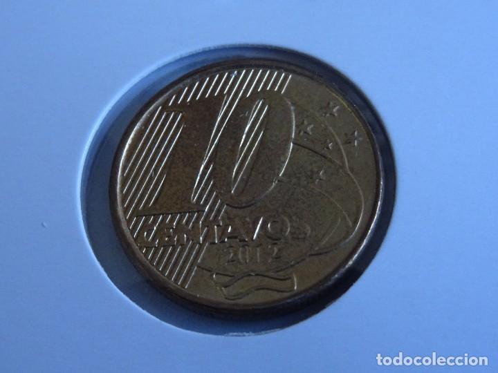 Monedas antiguas de Am&eacute;rica: BRASIL 10 CENTAVOS 2012 - Foto 1