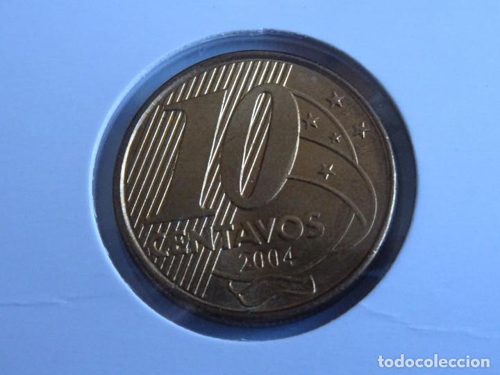 Monedas antiguas de Am&eacute;rica: BRASIL 10 CENTAVOS 2004 - Foto 1