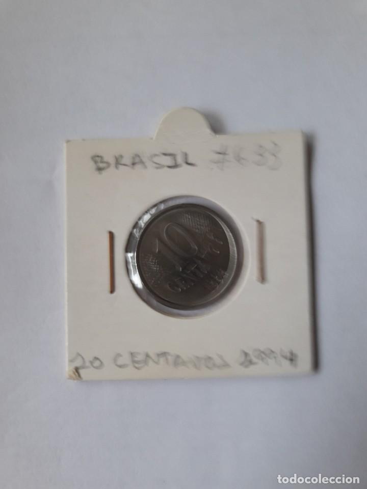 Monedas antiguas de Am&eacute;rica: BRASIL 10 CENTAVOS 1994 KM#633 UNC - Foto 1